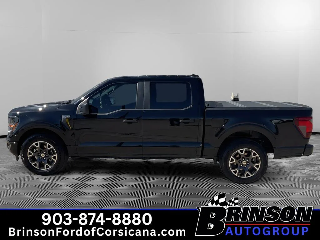 Used 2024 Agate Black Metallic Ford STX image 4