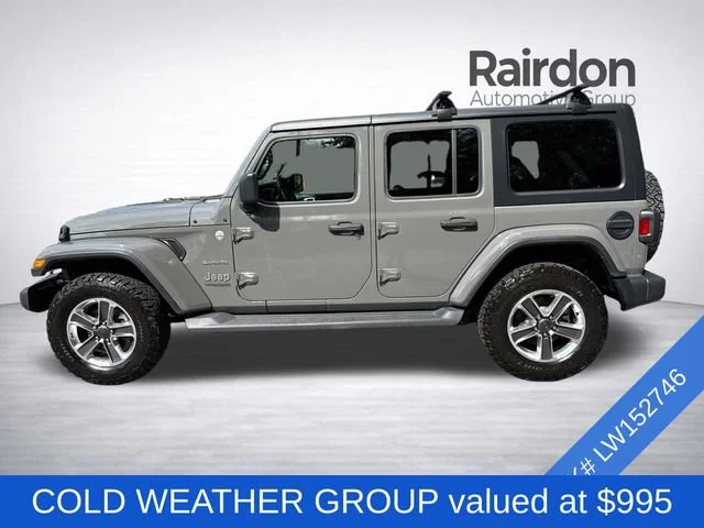 Used 2020 Sting-Gray Clearcoat Jeep Sahara image 4