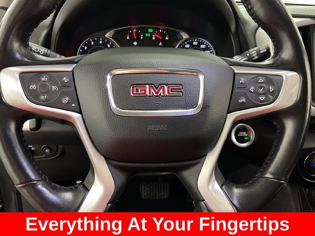 Used 2021 GRAPHITE GRAY METALLIC GMC SLT image 5