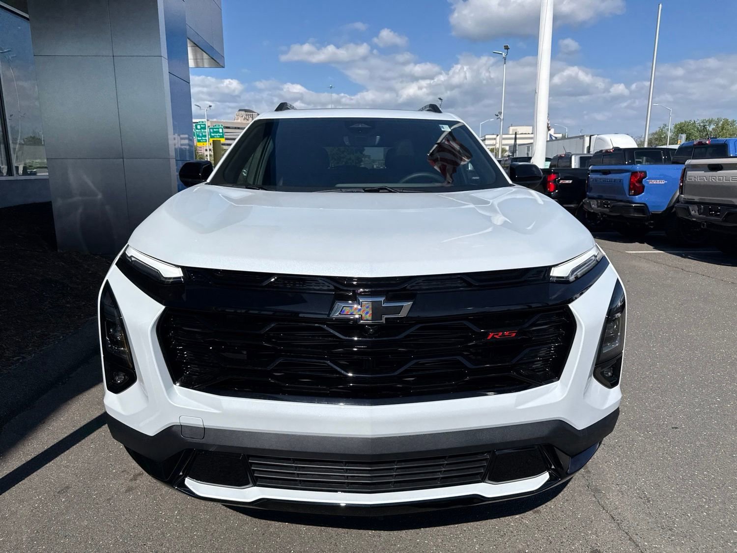 New 2026 Polar White Tricoat Chevrolet RS with Panoramic Sunroof - Safety and Technology Package image 8