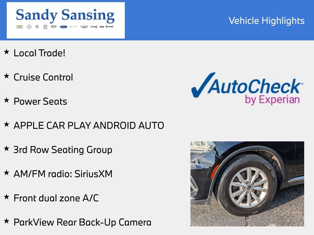 Used 2021 Black Clearcoat Dodge SXT image 8