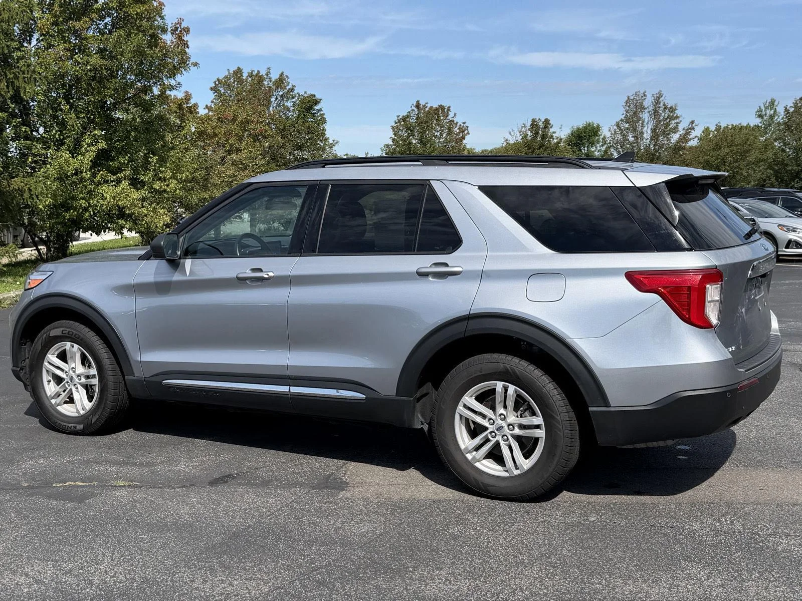 Used 2024 Iconic Silver Ford XLT image 6