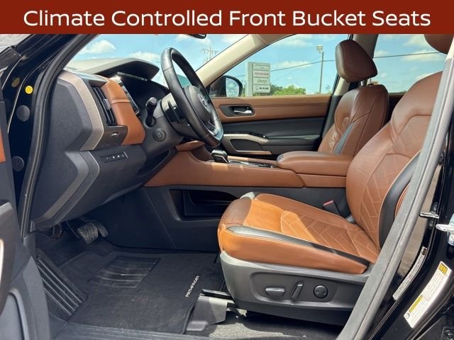 Certified Used 2022 Black Nissan Platinum image 18