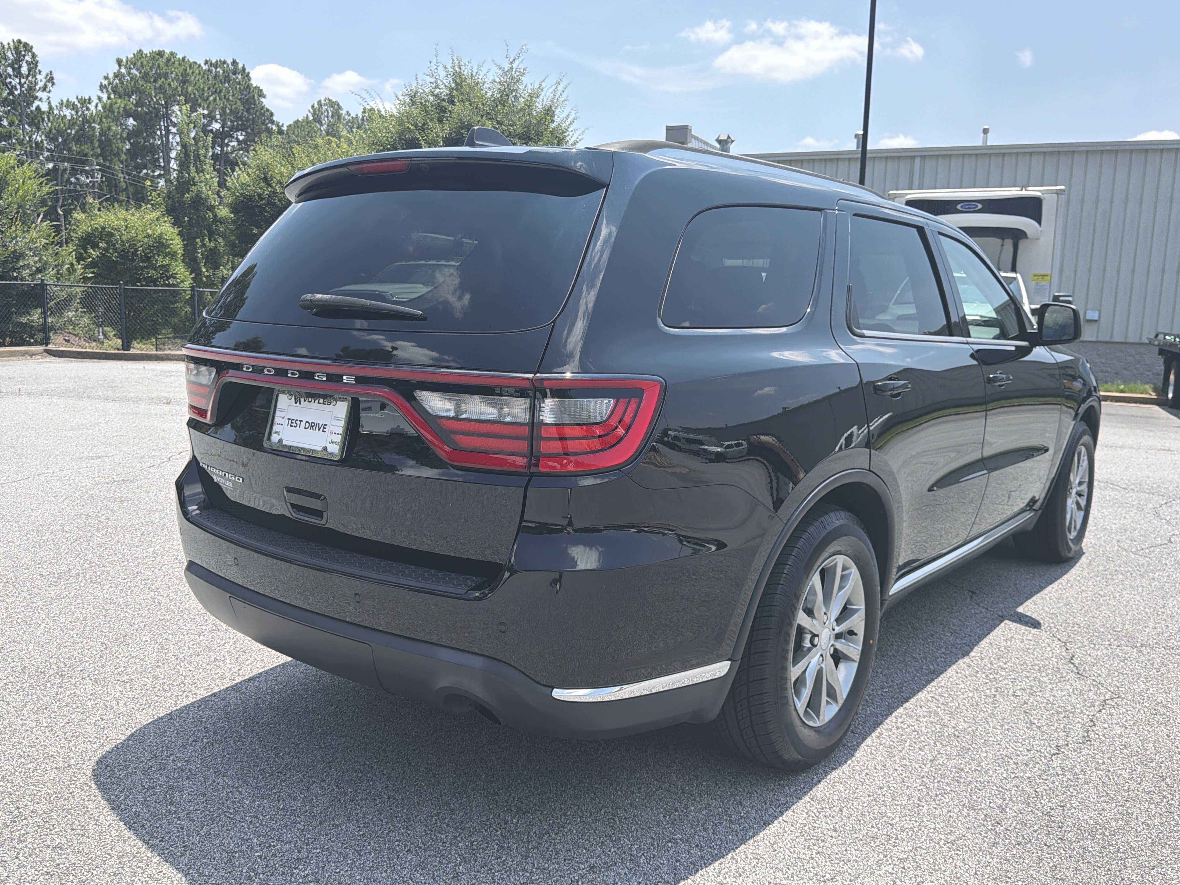 Used 2018 DB Black Clearcoat Dodge SXT image 8