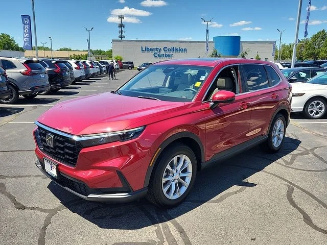 Used 2025 Radiant Red Metallic Rn Honda EX image 3