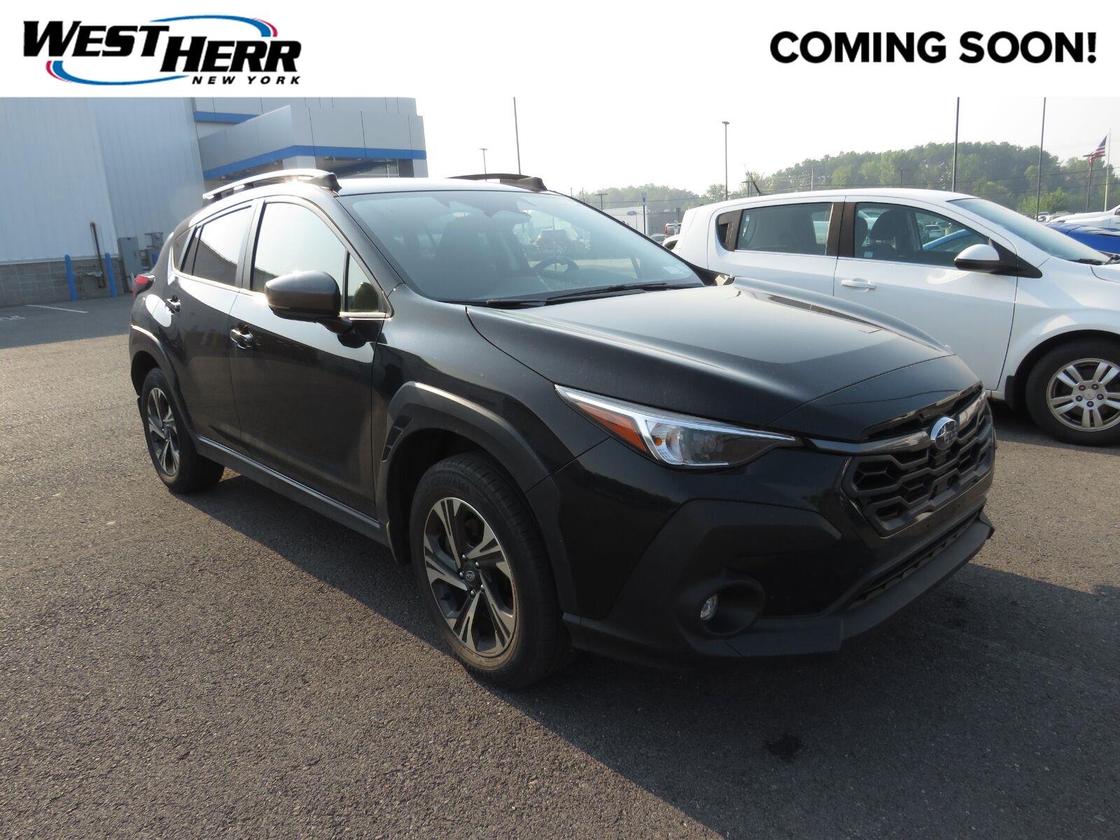 Used 2024 Crystal Black Silica Subaru Premium image 1