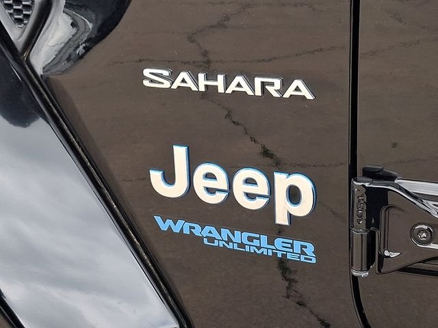 Used 2021 Black Jeep Unlimited Sahara 4xe image 31