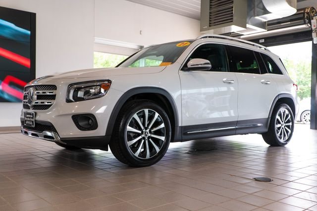 Certified Used 2021 White Mercedes-Benz GLB 250 image 3