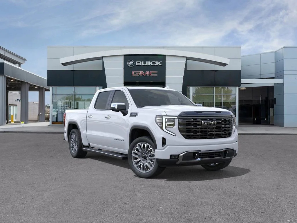 New 2026 Glacier White Tricoat GMC Denali Ultimate image 1