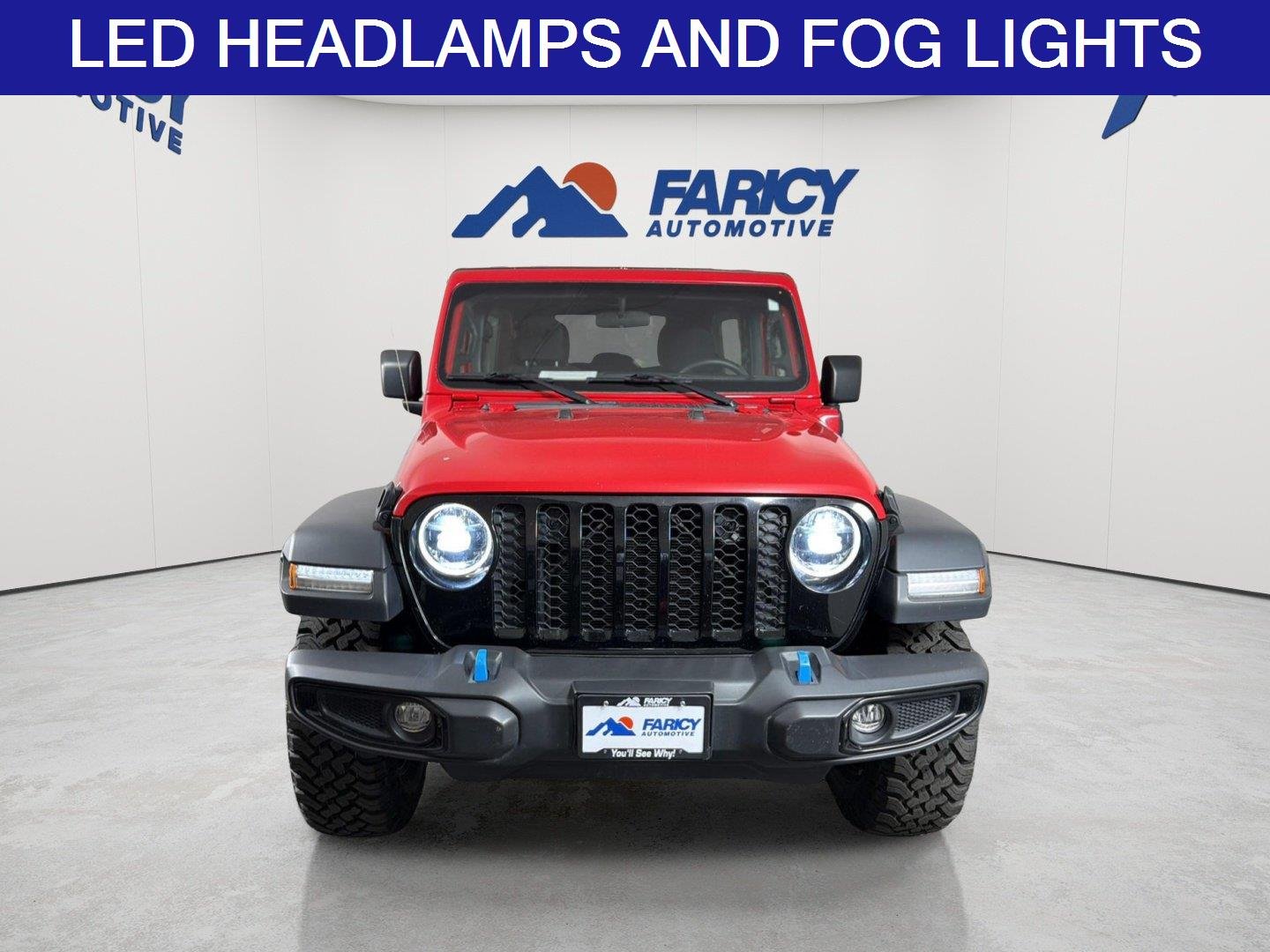 Used 2023 Firecracker Red Clearcoat Jeep Willys image 4