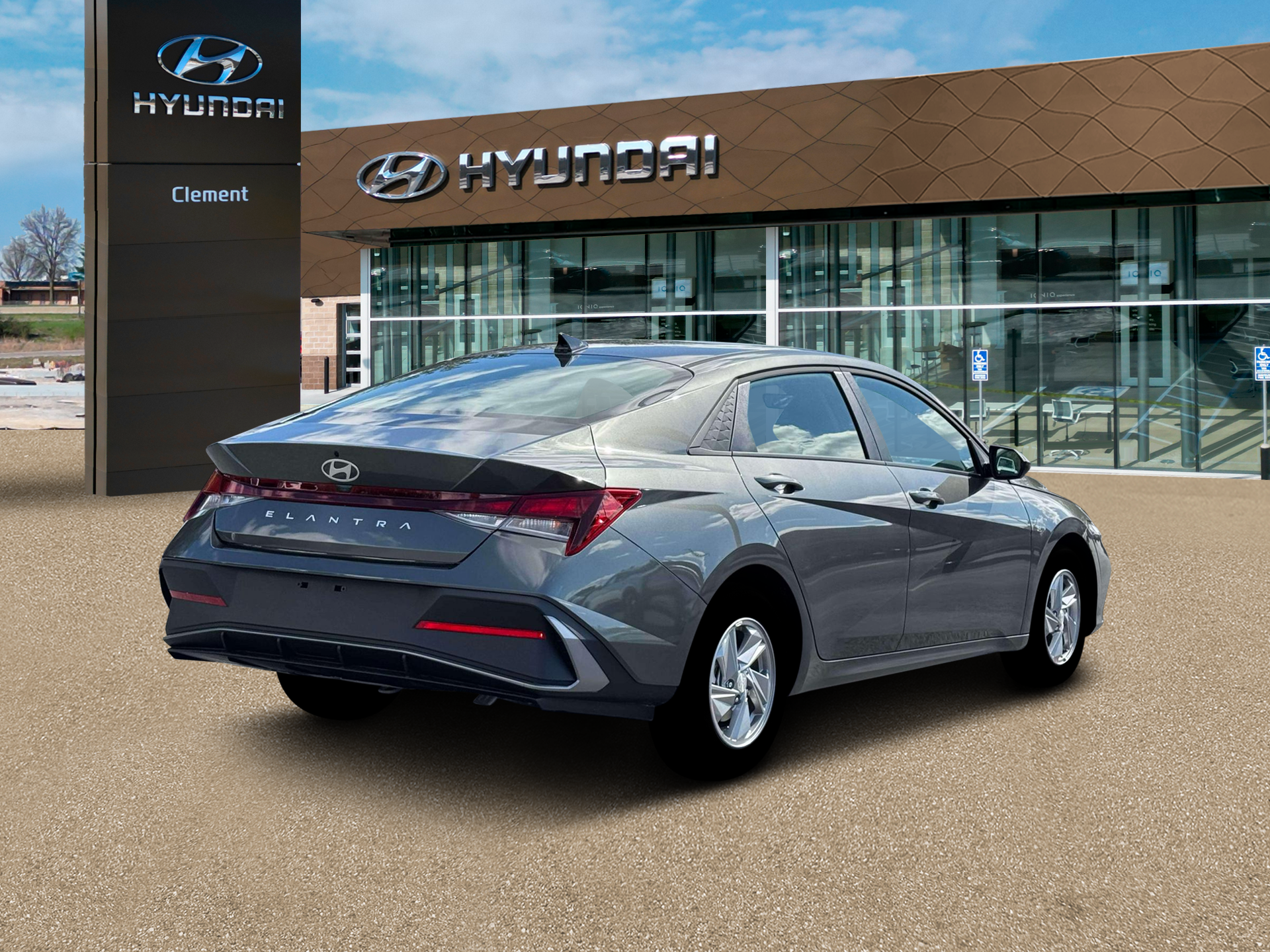 New 2026 Gray Hyundai SE image 7