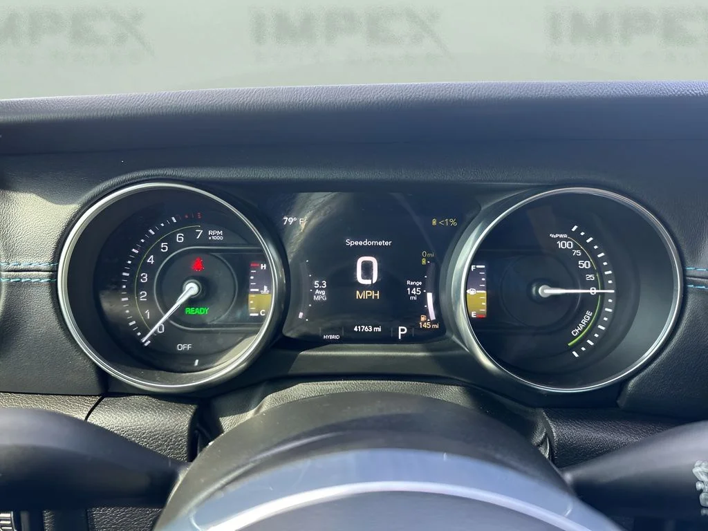 Used 2023 Yellow Jeep Rubicon 4xe image 21