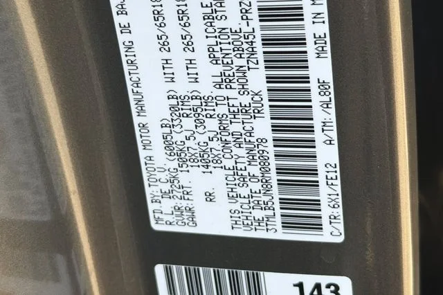 Used 2024 Bronze Oxide Toyota TRD Sport image 36