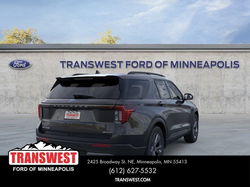 New 2026 Agate Black Metallic Ford Active image 8