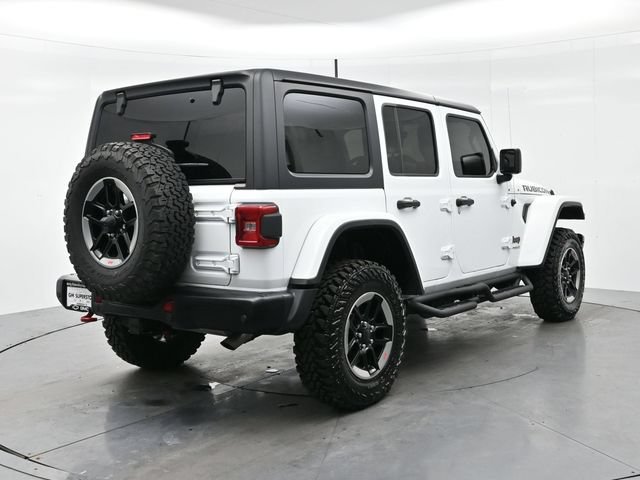 Used 2018 Bright White Clearcoat Jeep Rubicon image 7