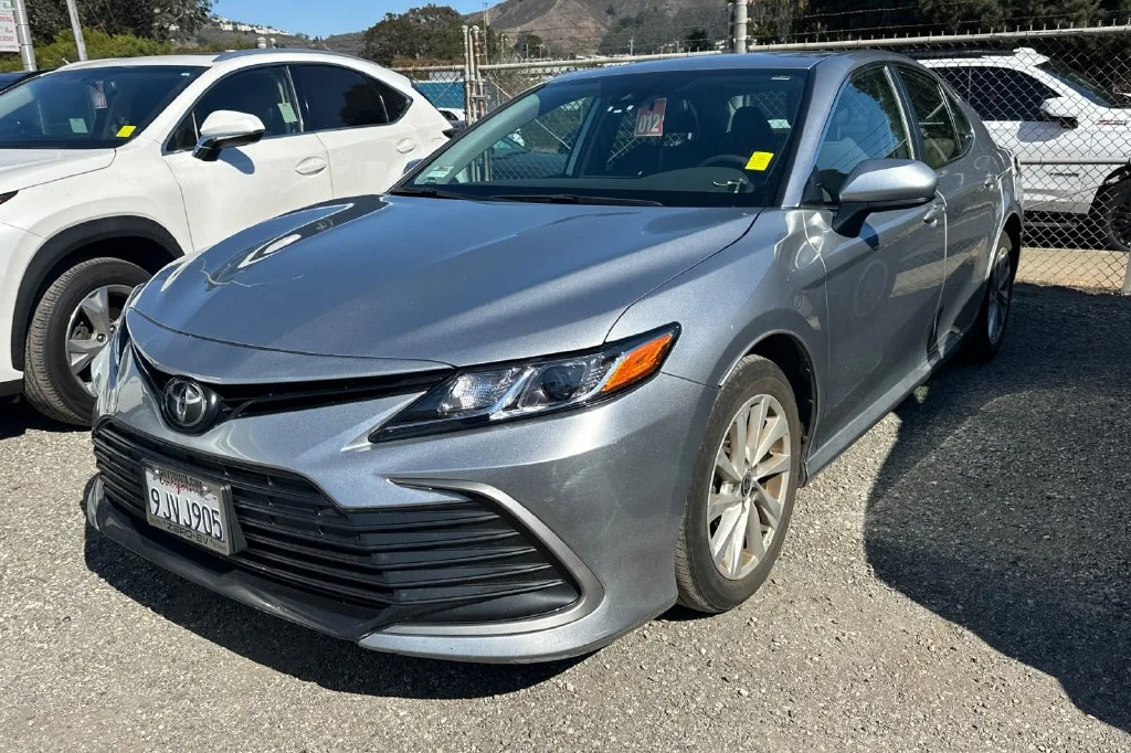 Certified Used 2024 Silver Toyota LE image 2