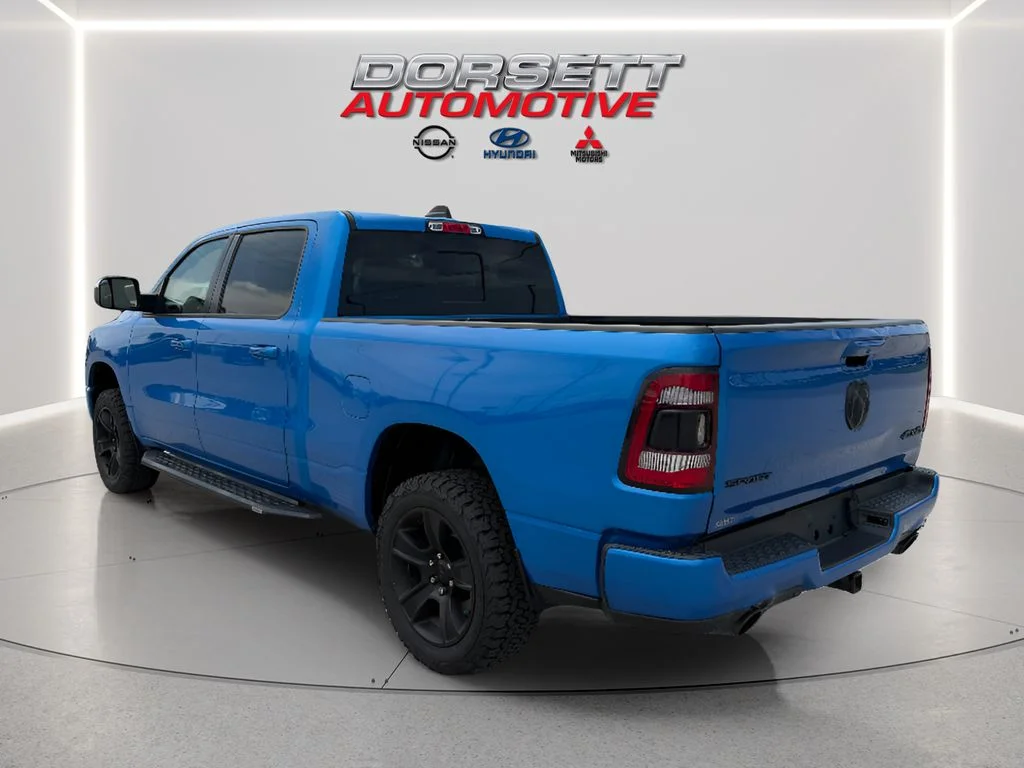 Used 2022 Hydro Blue Pearl Ram Sport image 8