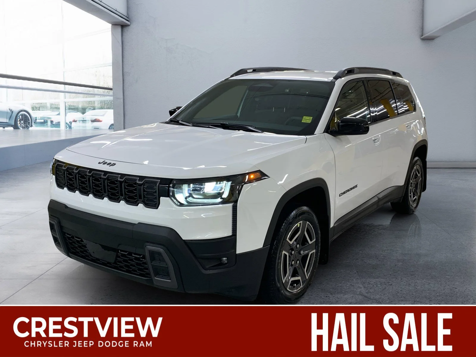 New 2026 Bright White Jeep Laredo image 1