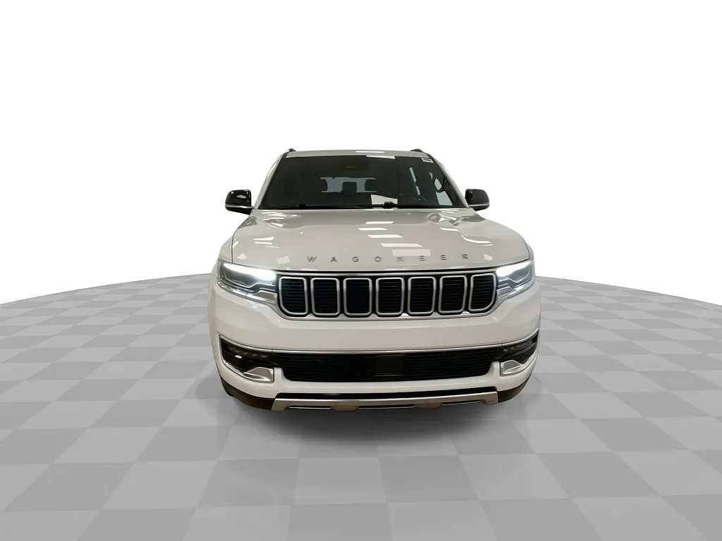 Used 2024 Bright White Clear Coat Jeep Series III image 4