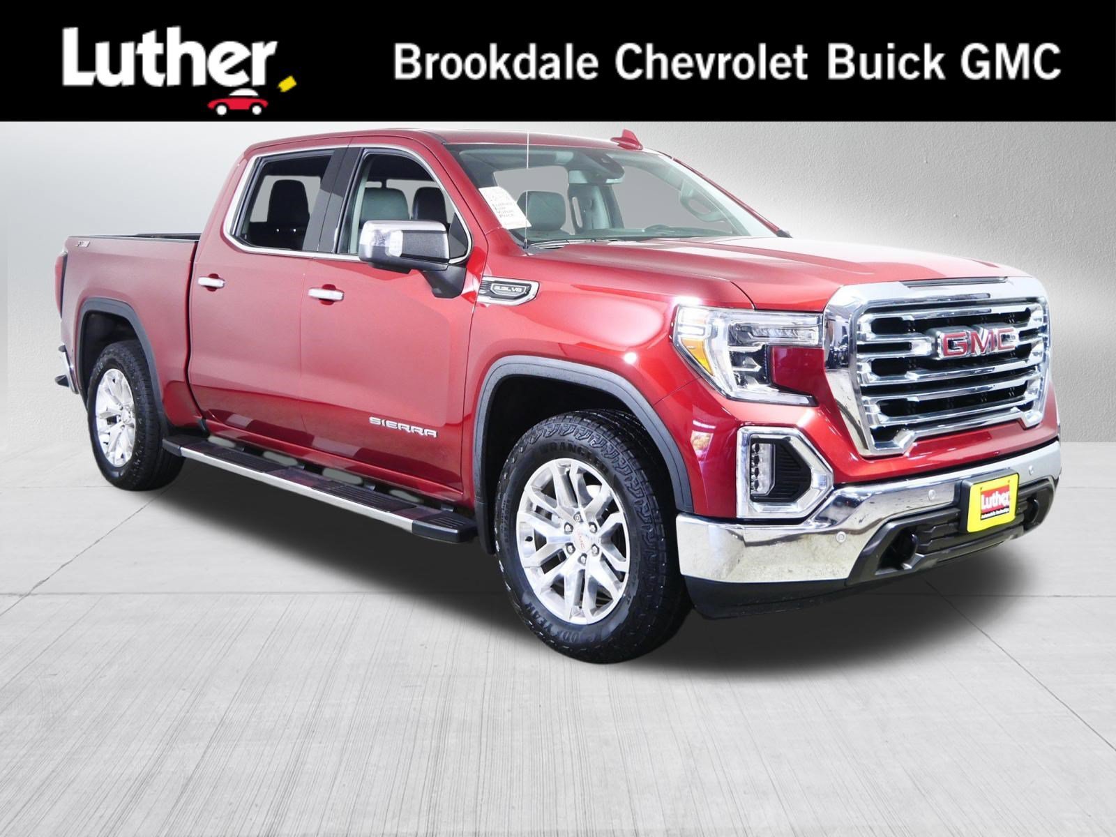 Certified Used 2019 RED QUARTZ TINTCOAT GMC SLT image 1