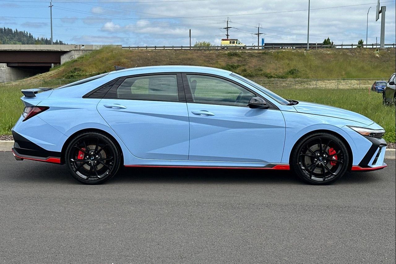 New 2026 Blue Hyundai Sedan image 2