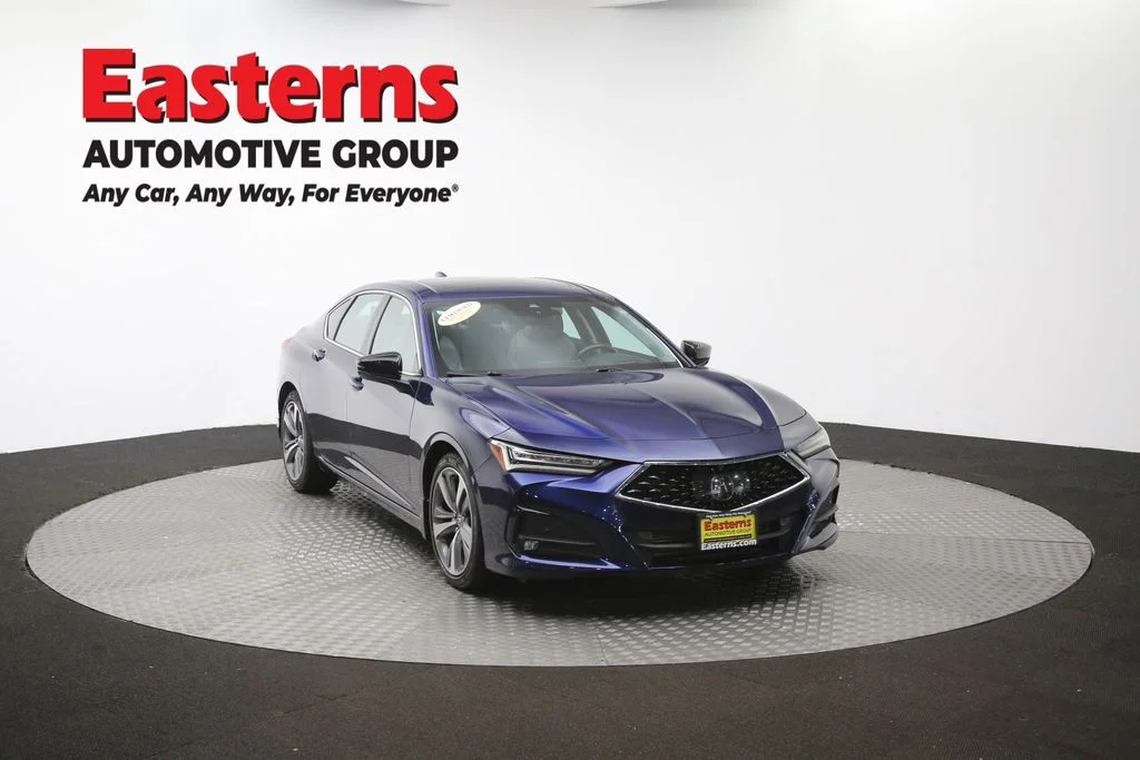 Used 2021 Blue Acura Advance image 53