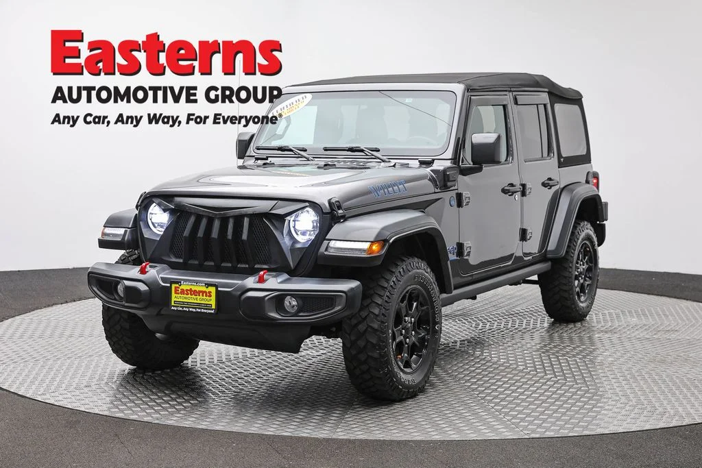 Used 2023 Gray Jeep Willys 4xe image 1