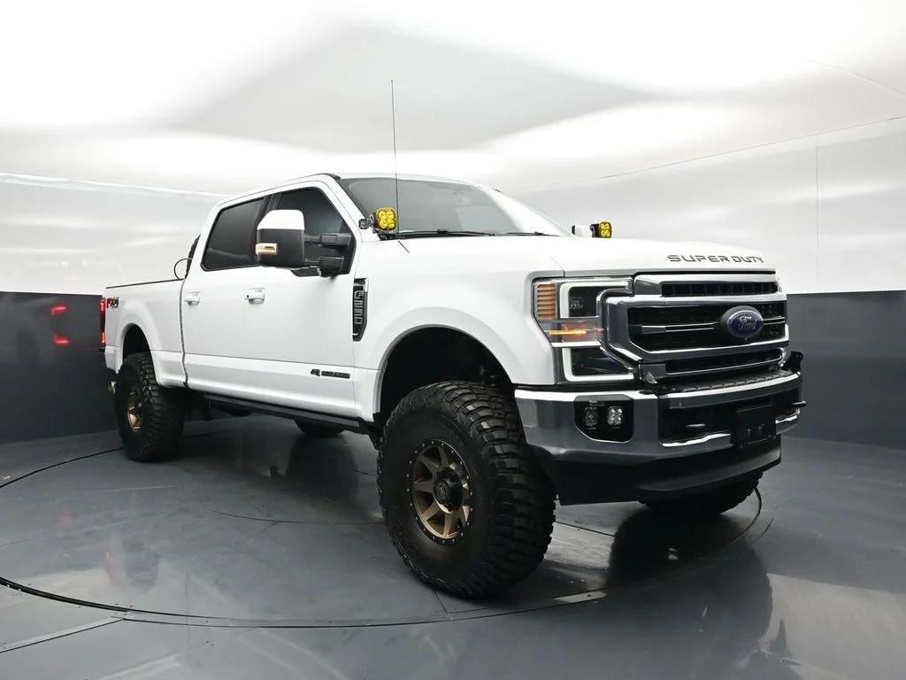 Used 2021 White Ford Lariat image 53