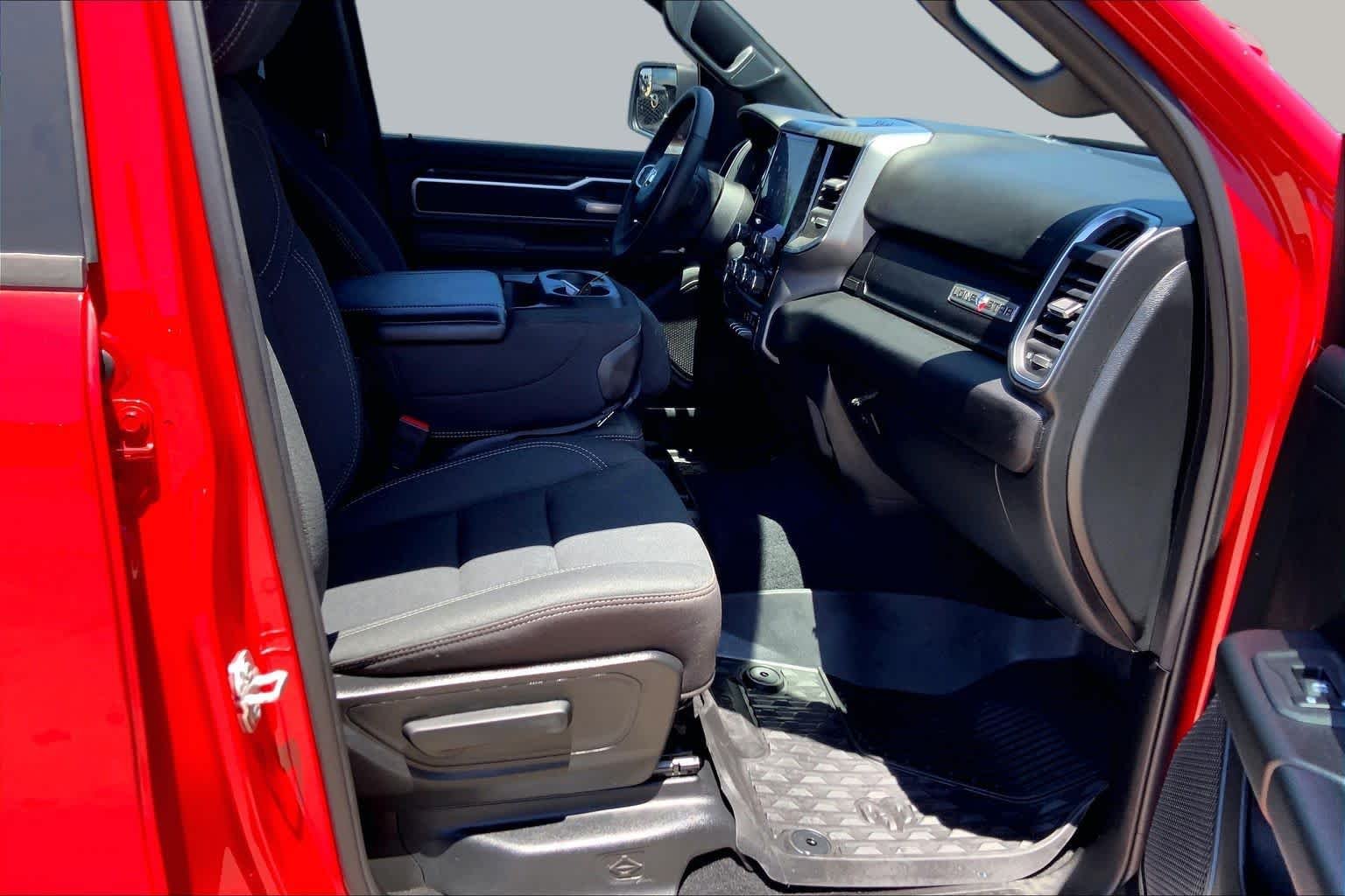Used 2025 Flame Red Clearcoat Ram Lone Star image 9
