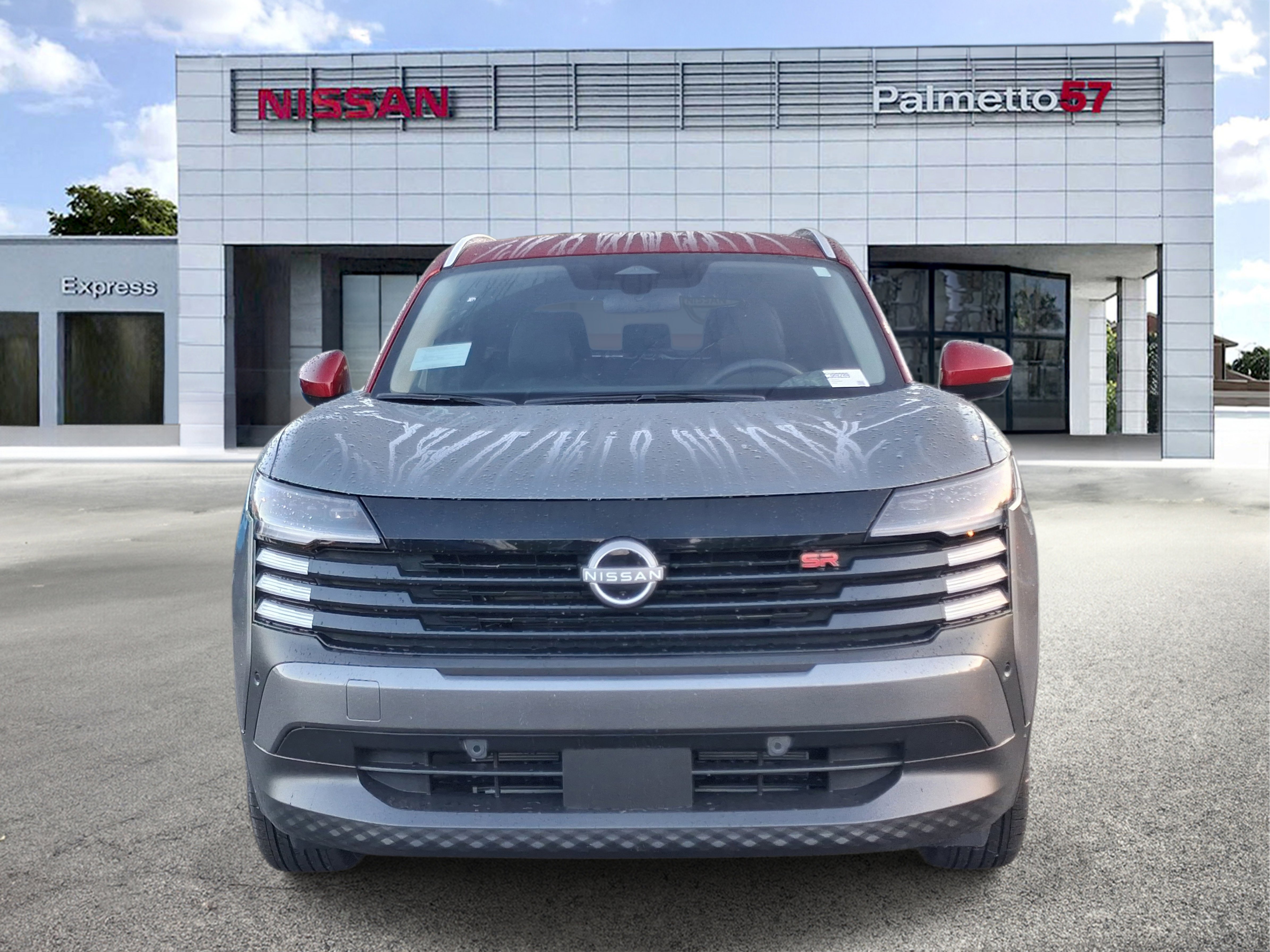 New 2026 Gun Metallic / Scarlet Ember Tintcoat Two-tone Nissan SR image 2