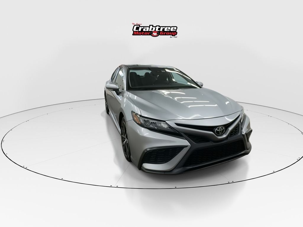 Used 2024 Silver Toyota SE image 2