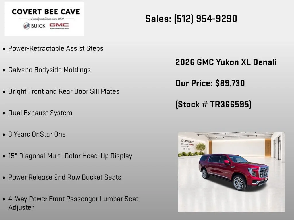 New 2026 Volcanic Red Tintcoat GMC Denali image 25