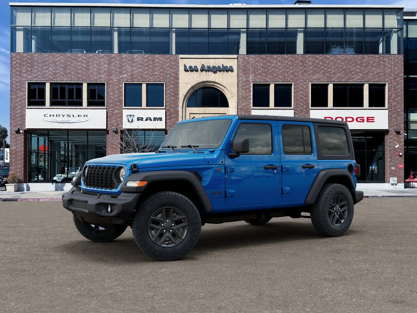 New 2026 Hydro Blue Pearl-Coat Exterior Paint Jeep Sport image 28