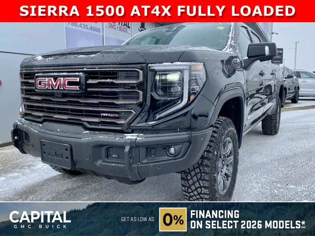 2026 GMC Sierra 1500 AT4X