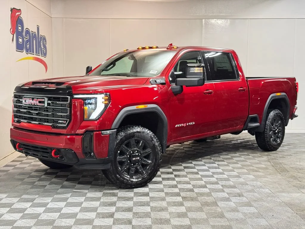 New 2026 Volcanic Red Tintcoat GMC AT4 image 2
