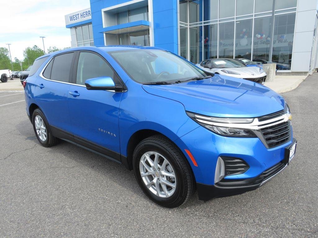 Used 2024 Riptide Blue Chevrolet LT image 3