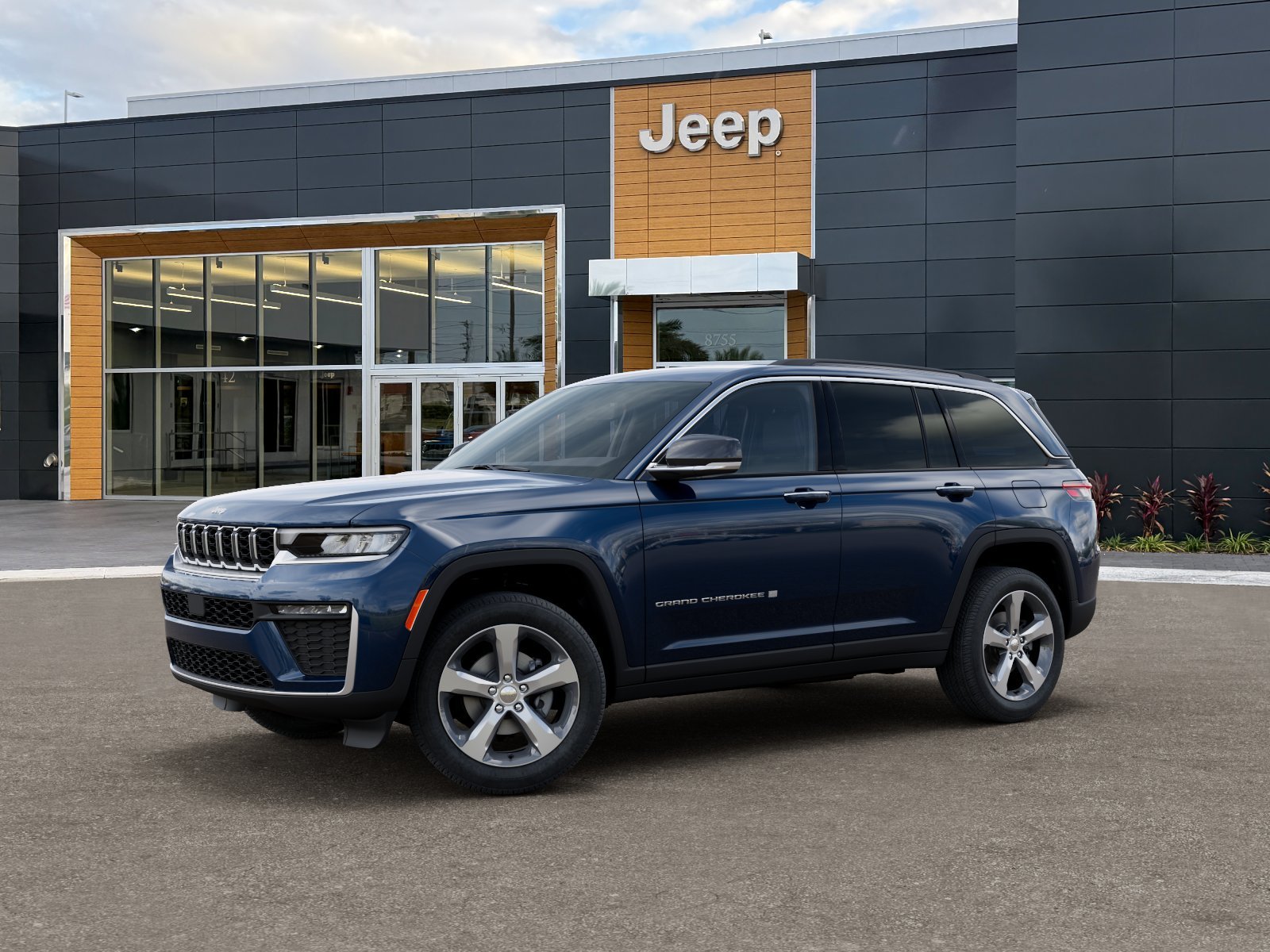 New 2026 Fathom Blue Pearl-Coat Exterior Paint Jeep Limited image 35