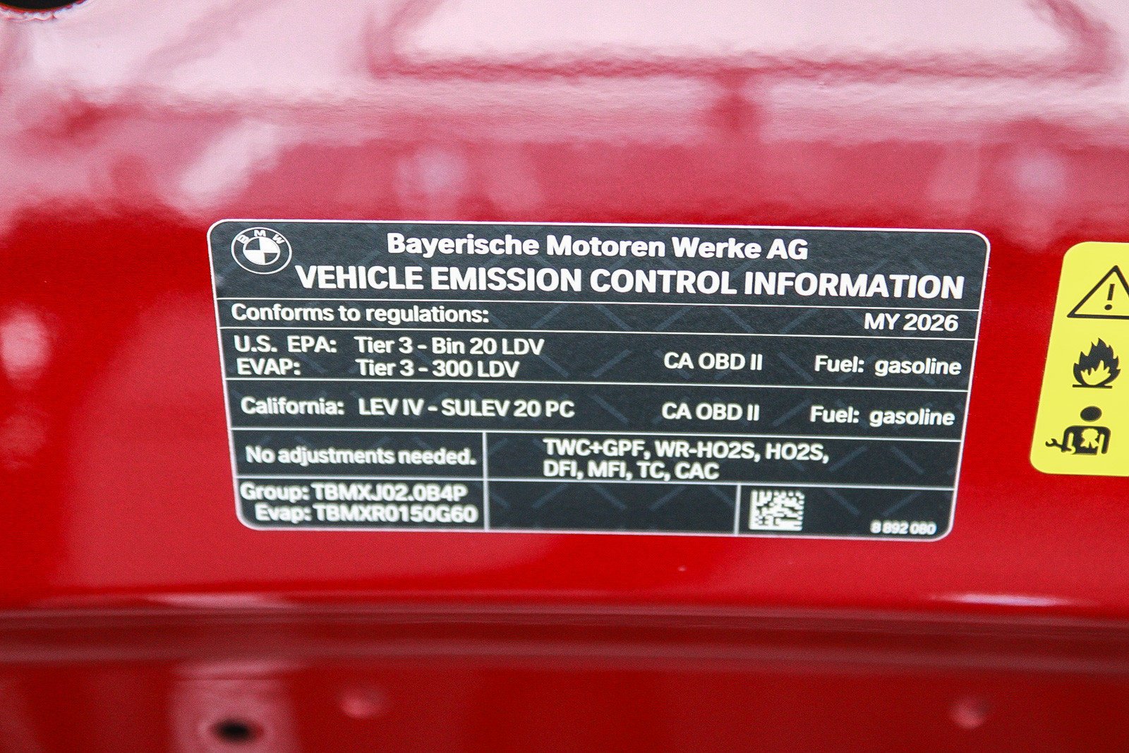 New 2026 Vegas Red Metallic BMW 330i NA image 27