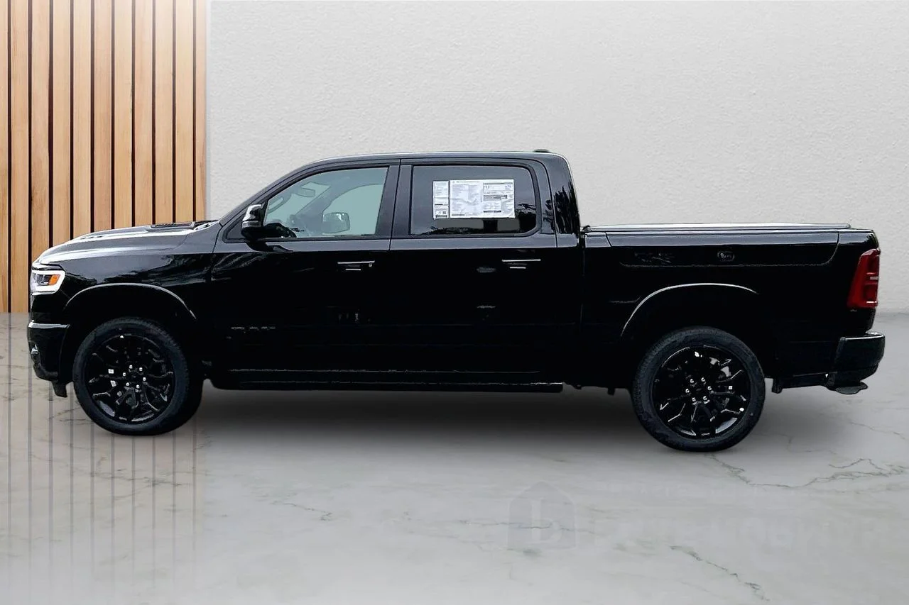 New 2026 Diamond Black Crystal Pearl-Coat Exterior Paint RAM Limited image 5
