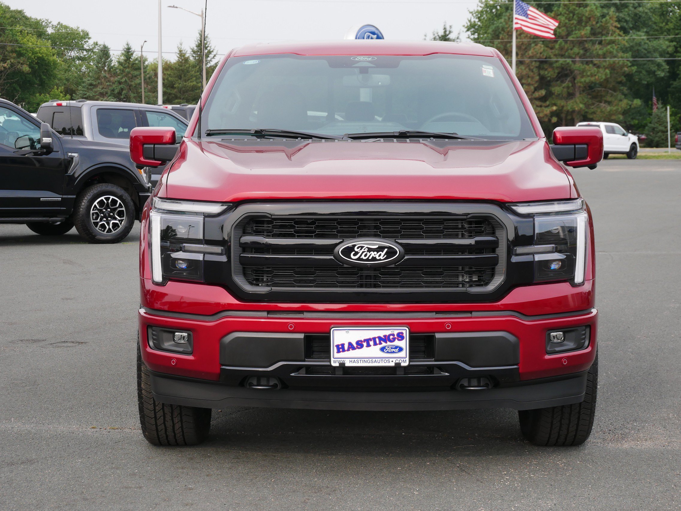New 2026 Ruby Red Metallic Tinted Clearcoat Ford Lariat® image 5
