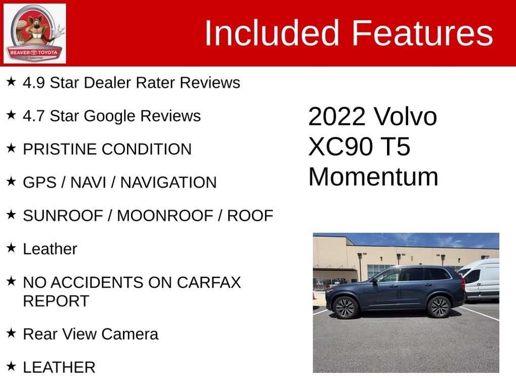 Used 2022 Blue Volvo T5 Momentum image 5