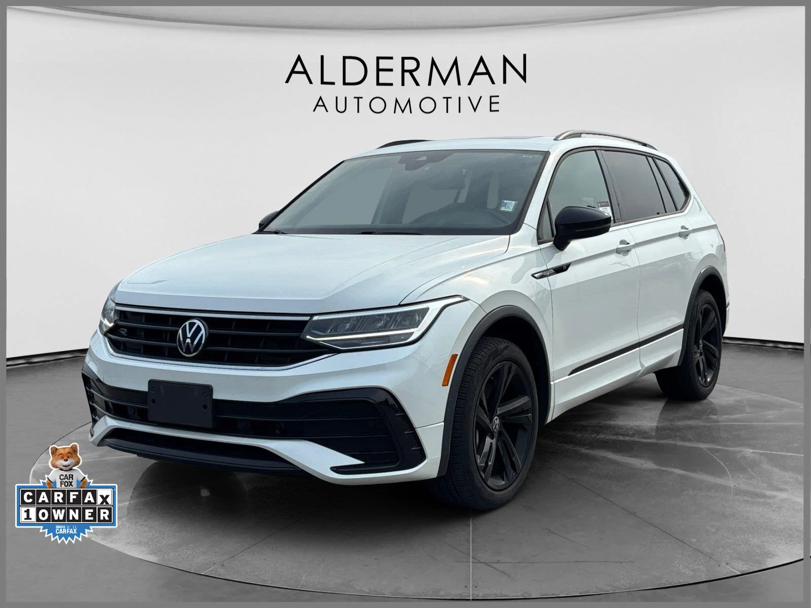 Used 2023 Opal White Pearl Volkswagen SE R-Line Black image 1