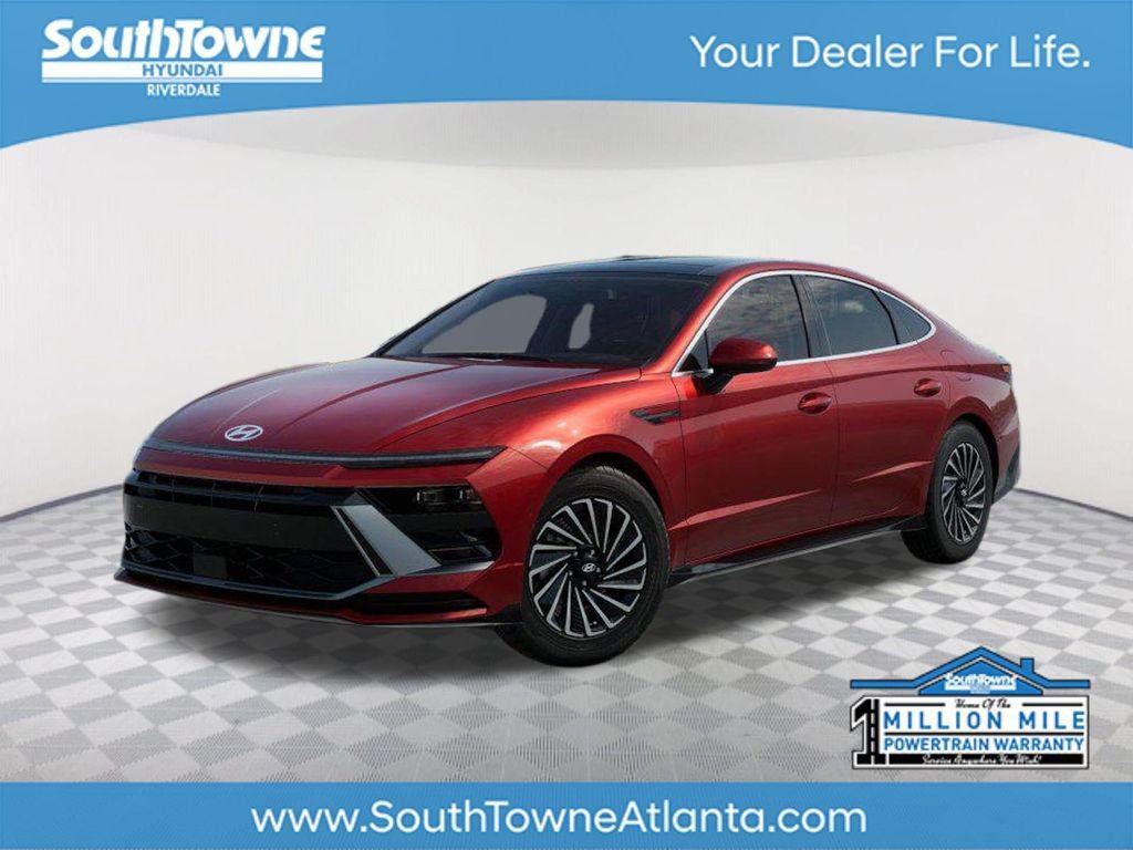 New 2026 Red Hyundai SEL image 1