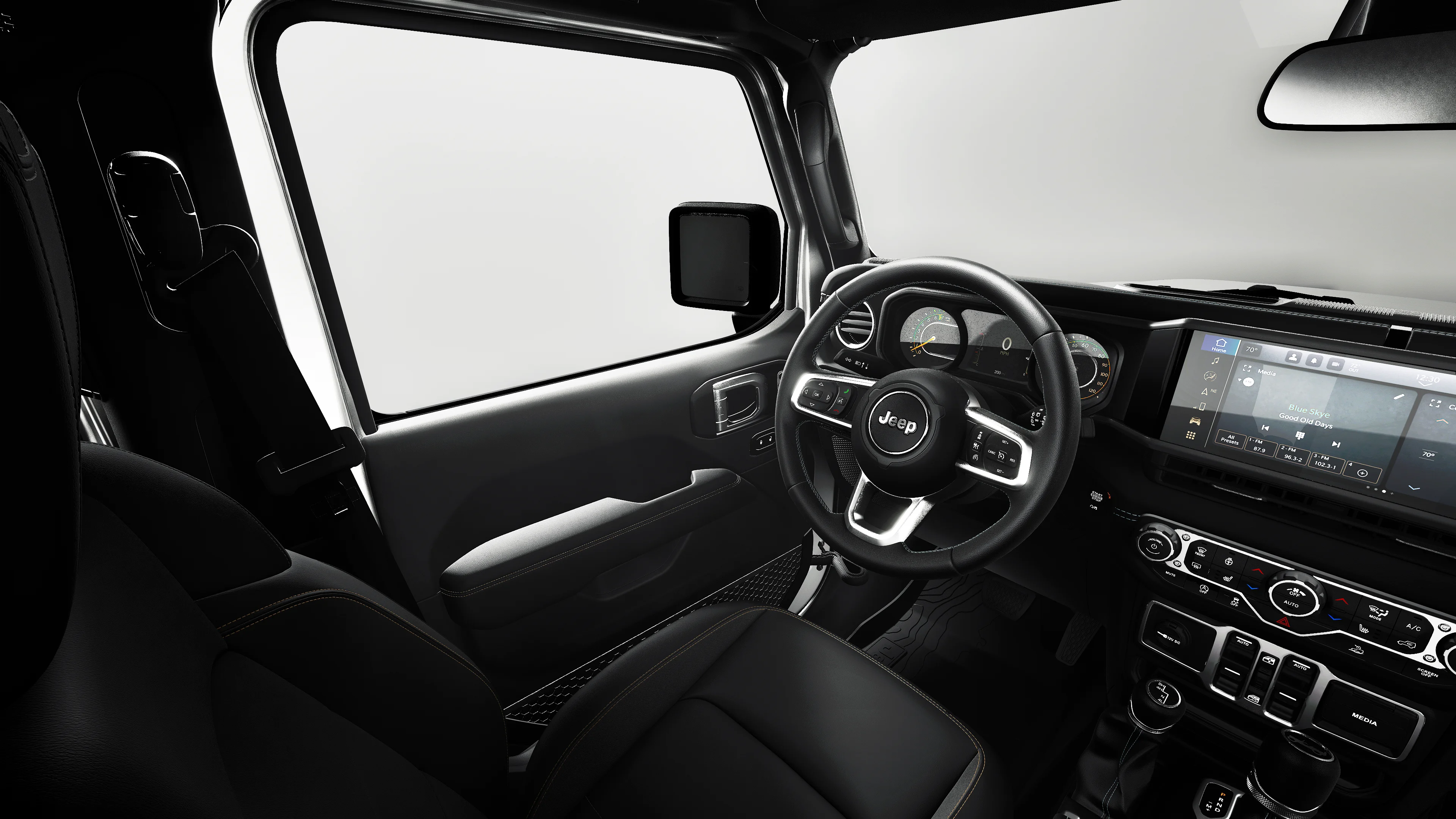 New 2027 Bright White Clear-Coat Paint Jeep Sahara image 20