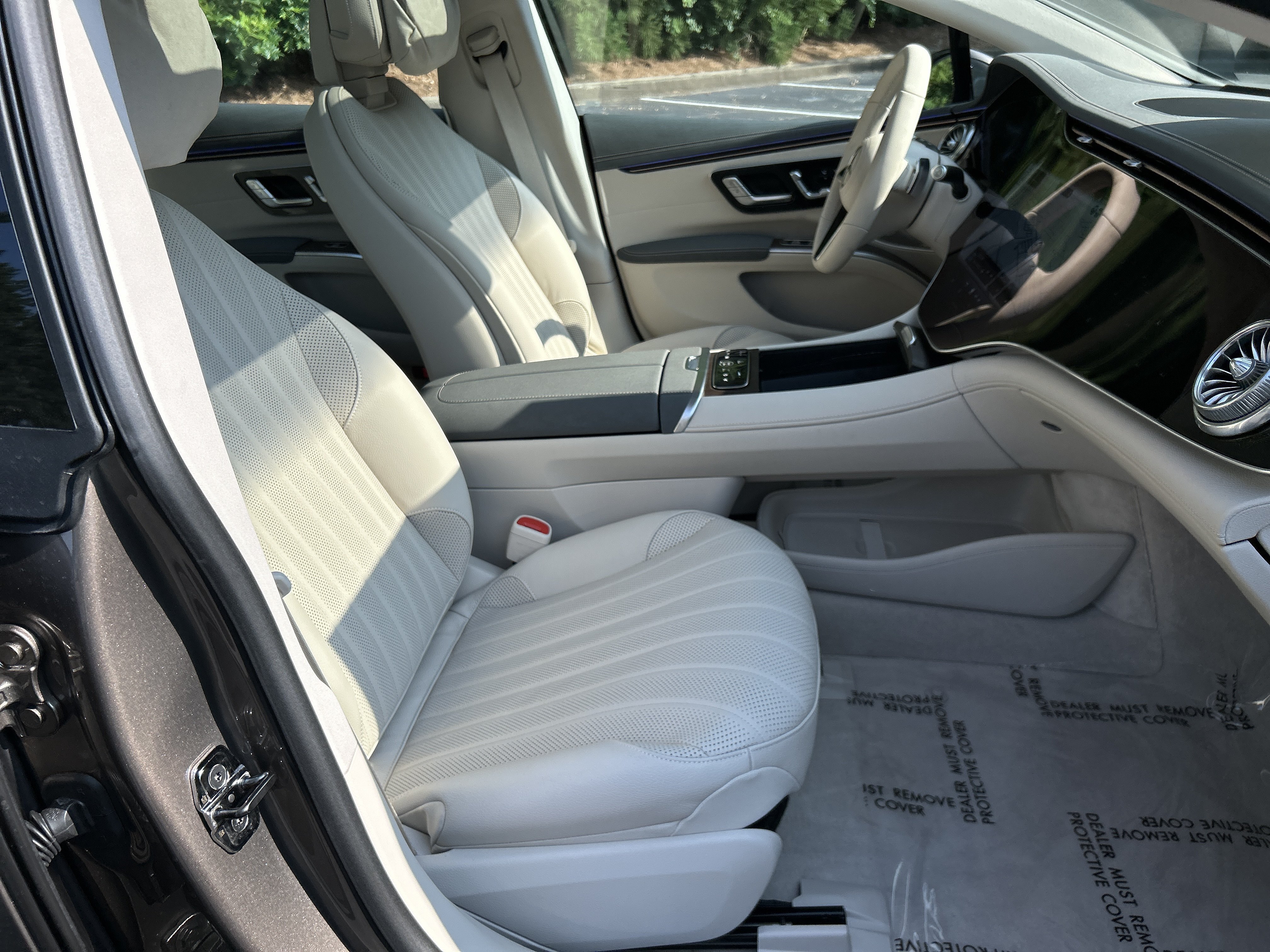 New 2026 Sonoran Brown Metallic Mercedes-Benz EQS 450 4MATIC® Sedan image 45