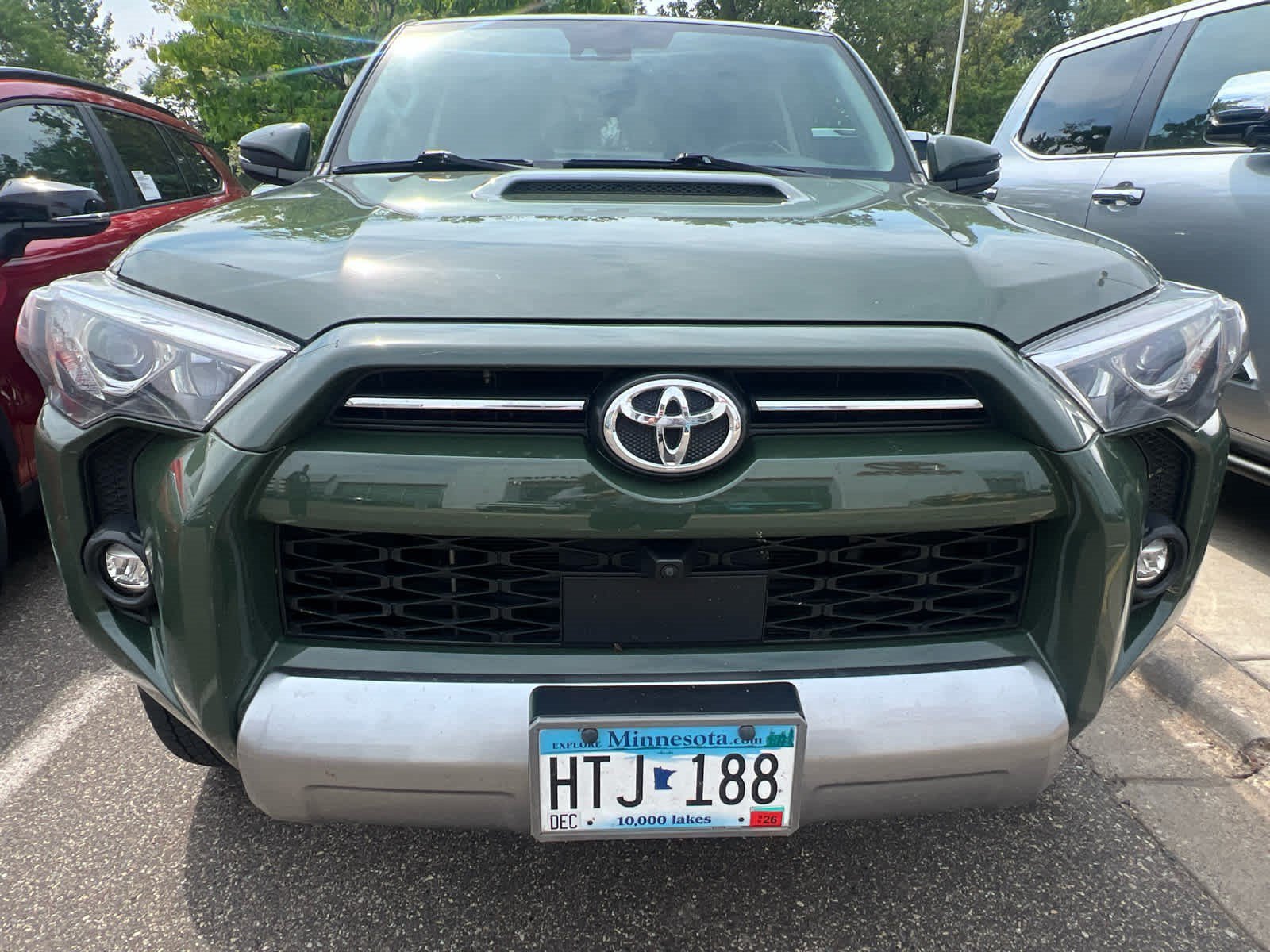 Used 2022 Army Green Toyota TRD Off Road Premium image 2