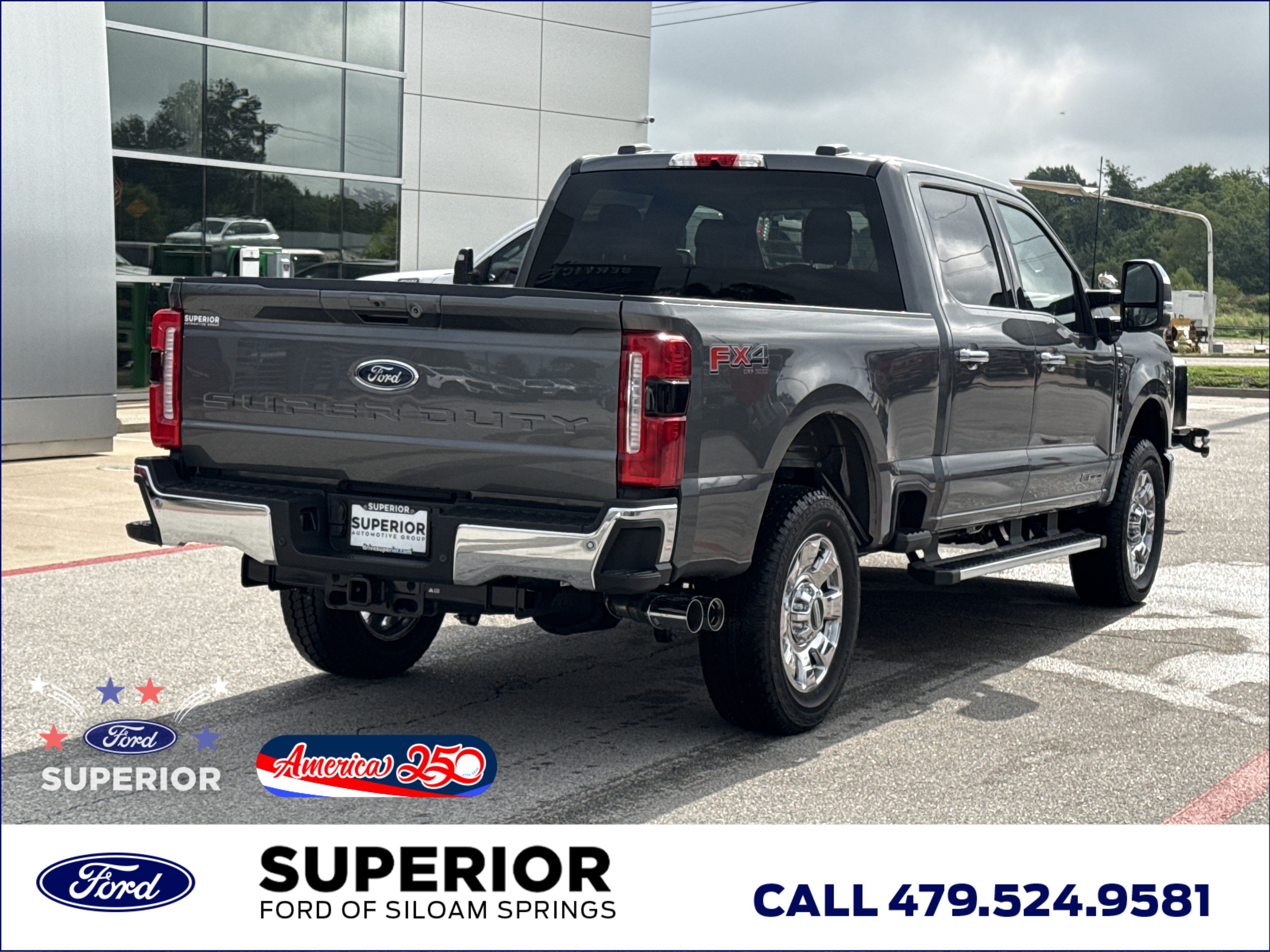 New 2026 Carbonized Gray Metallic Ford Lariat 4WD image 3