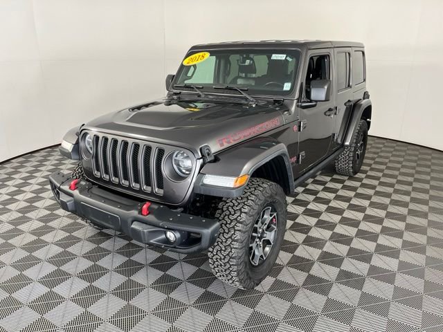Used 2018 Gray Jeep Unlimited Rubicon image 3