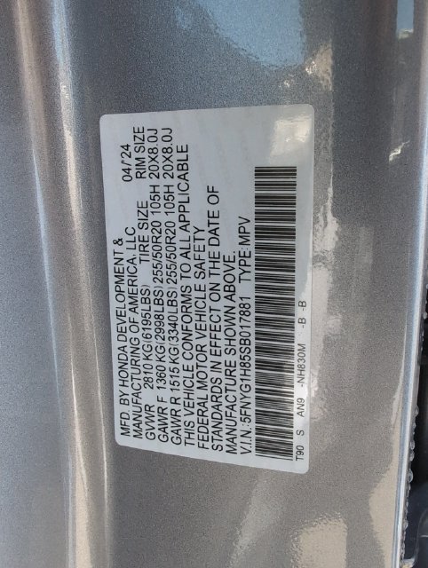 2025 Honda Pilot Elite - Photo 19