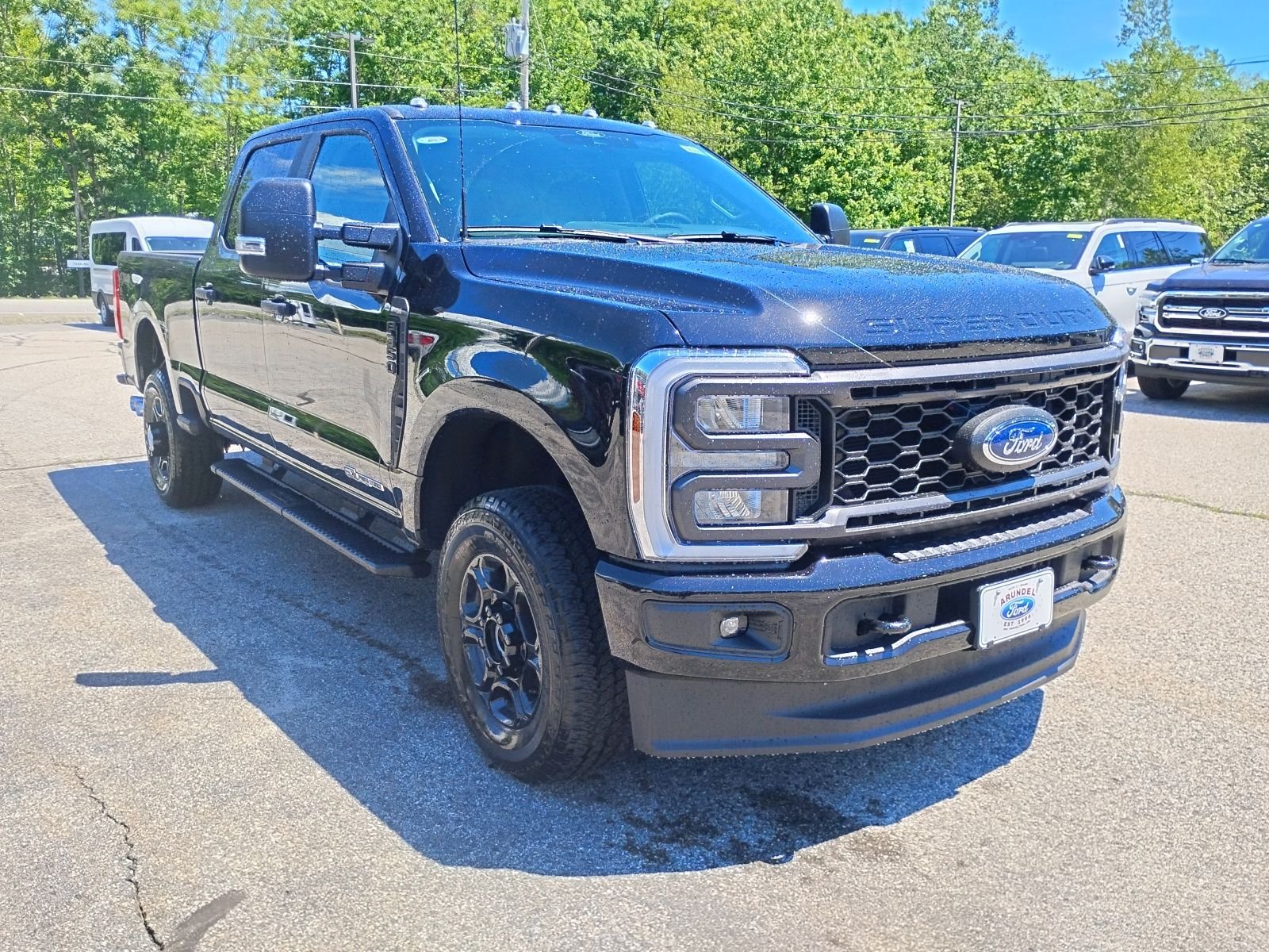 New 2026 Agate Black Metallic Ford F-350® XL image 1